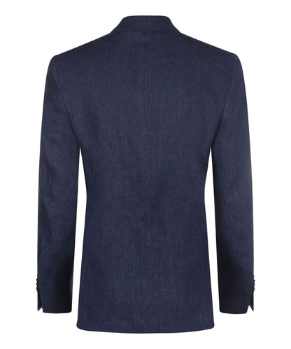 Linen blazer | Blue