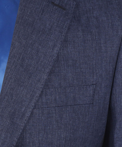 Linen blazer | Blue