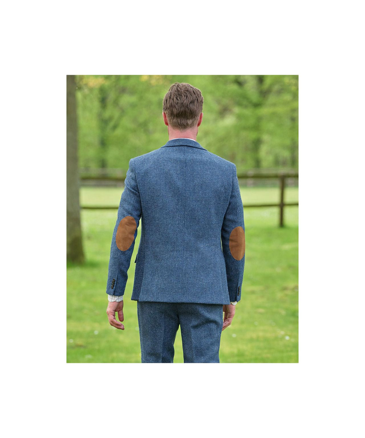 Colbert Harris Tweed | Blauw melange