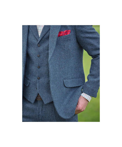 Colbert Harris Tweed | Blauw melange