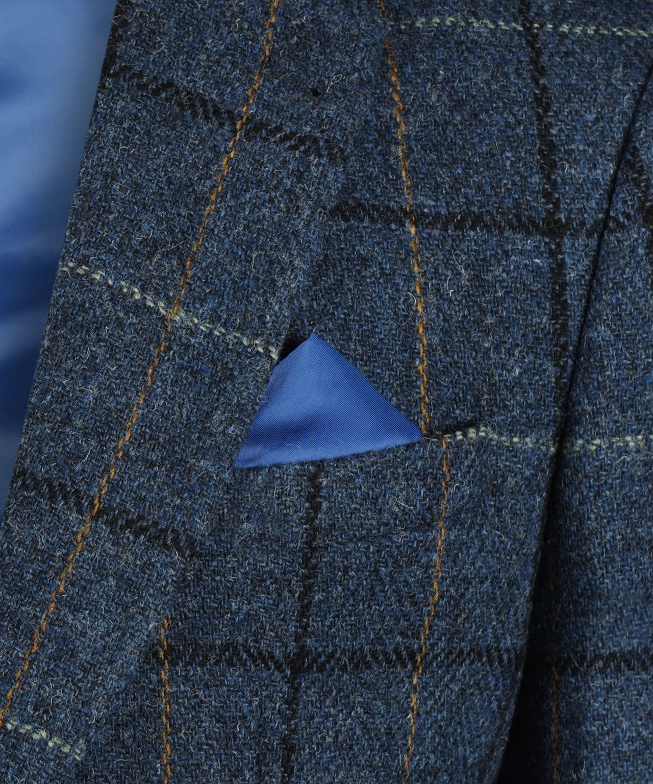 Harris Tweed Blazer | Blau