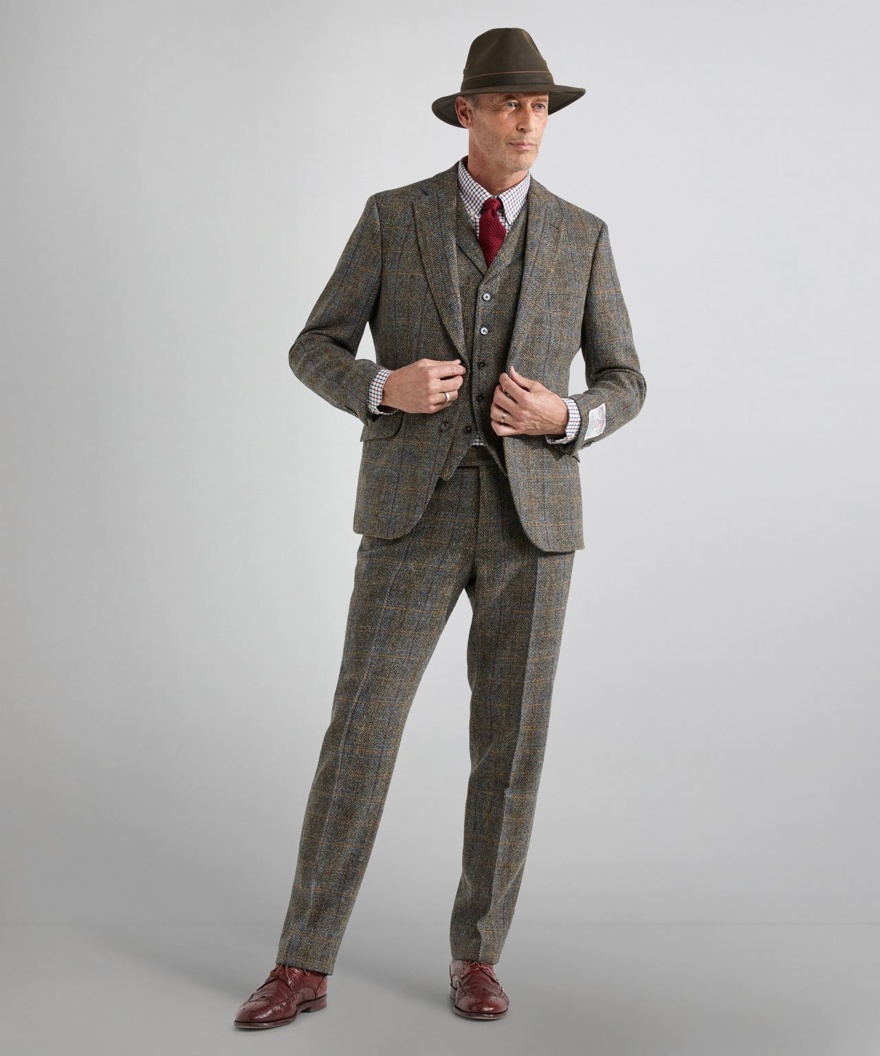 Harris Tweed Blazer | Grün