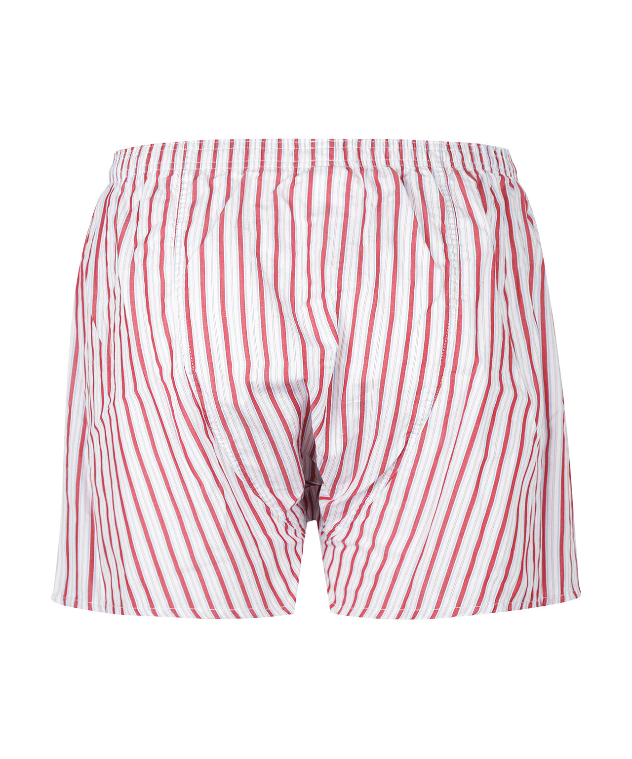 Katoenen Boxershort | rood Streep Breed