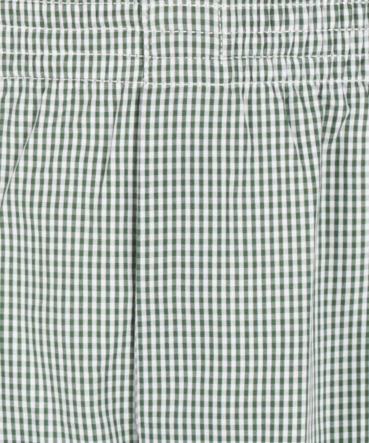 Boxershort katoen | Groen Ruit Fijn