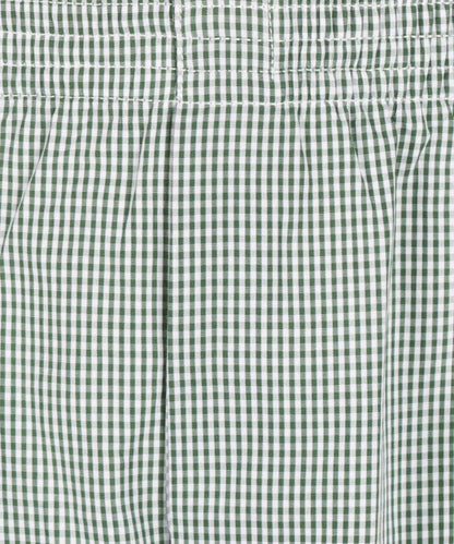 Boxershort katoen | Groen Ruit Fijn