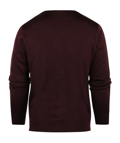 Maerz Classic Button Cardigan | Red