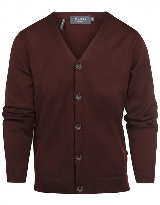 Vest | Roodbruin