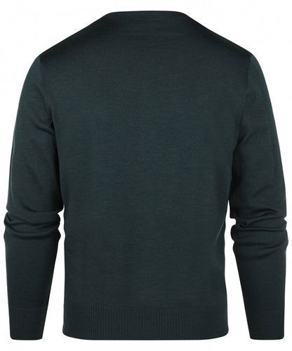 Maerz klassische Strickjacke mit Knöpfen | Grün