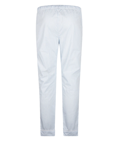 Klassischer gestreifter Pyjama | Blau