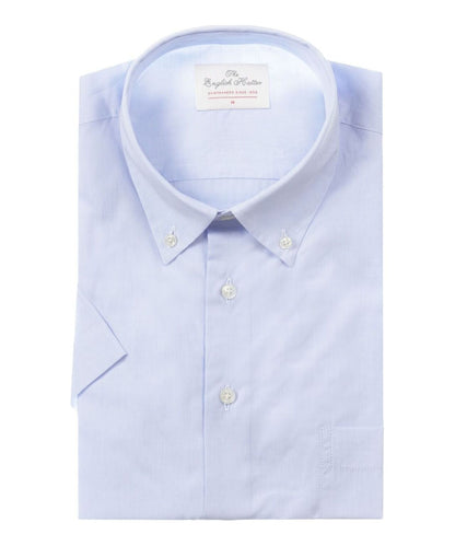 Shirt cotton short sleeves | Blue