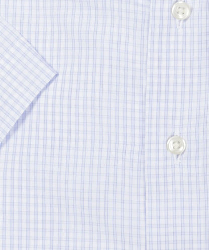 Shirt cotton short sleeves | Blue