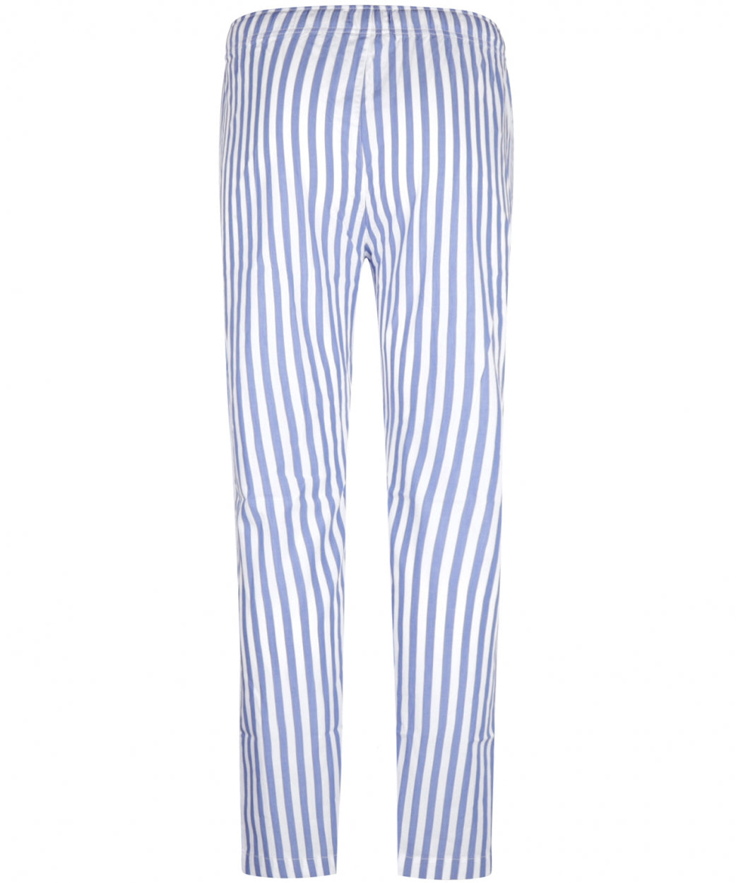 Lange Baumwollpyjamahose | Blau
