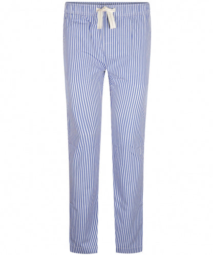 Lange Baumwollpyjamahose | Blau