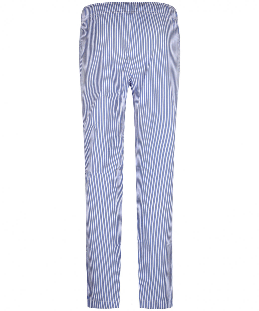 Lange Baumwollpyjamahose | Blau