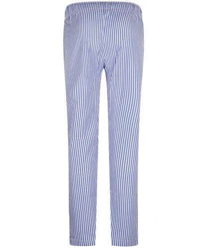 Lange Baumwollpyjamahose | Blau
