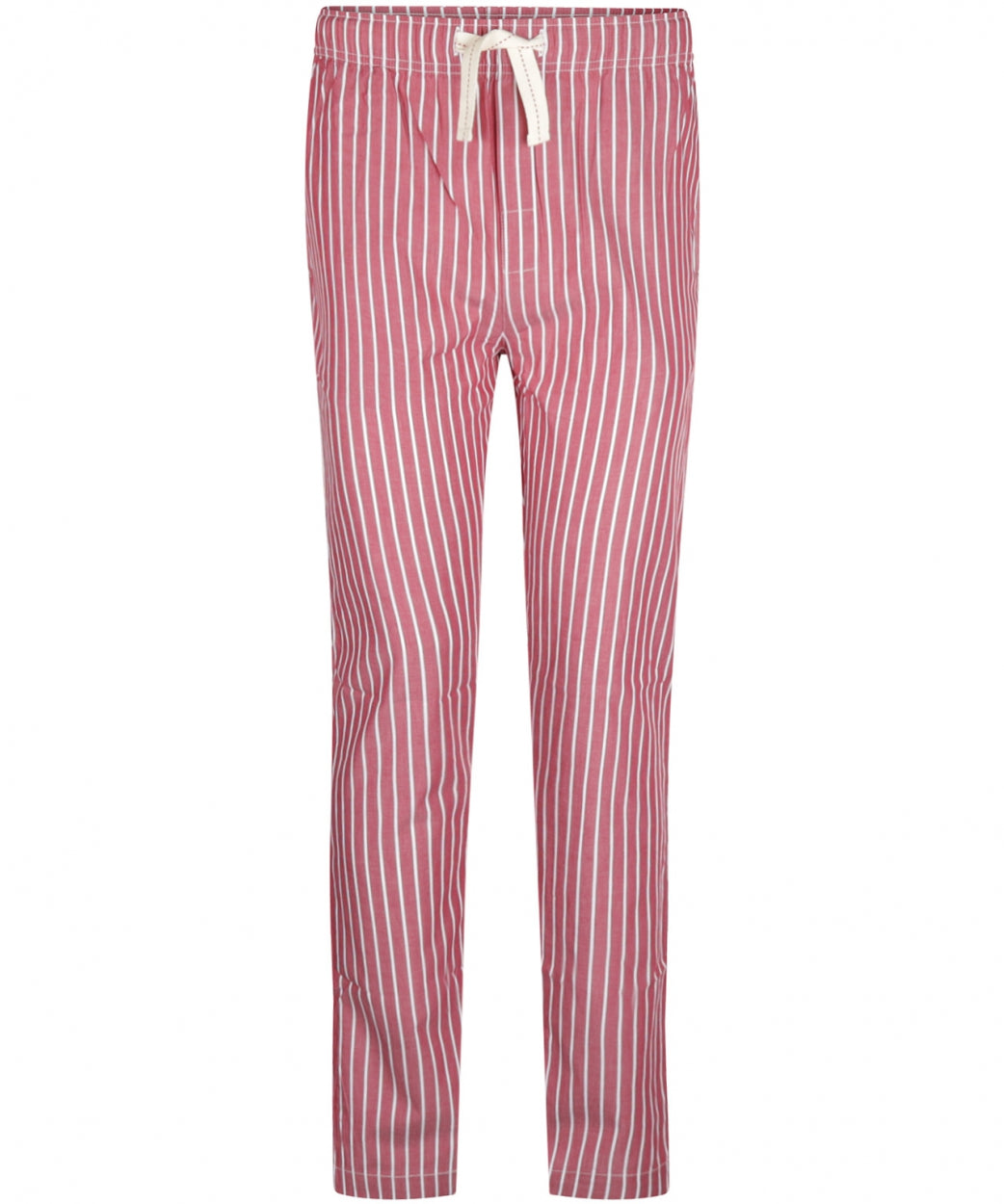 Pyjamabroek Katoen | Rood Streep Fijn