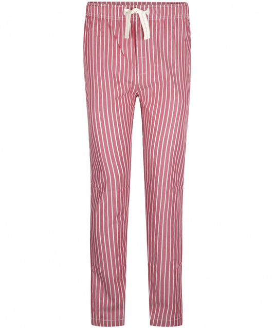 Pyjamabroek Katoen | Rood Streep Fijn