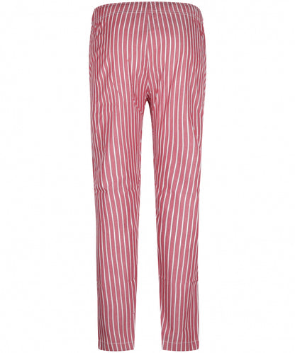 Pyjamabroek Katoen | Rood Streep Fijn