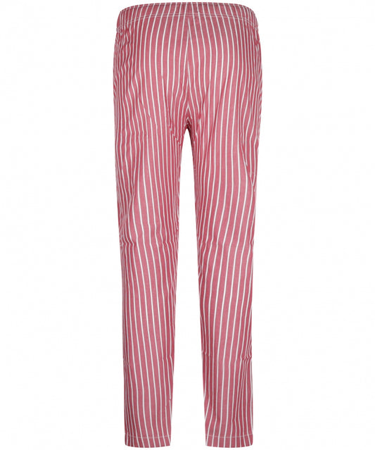 Pyjamabroek Katoen | Rood Streep Fijn