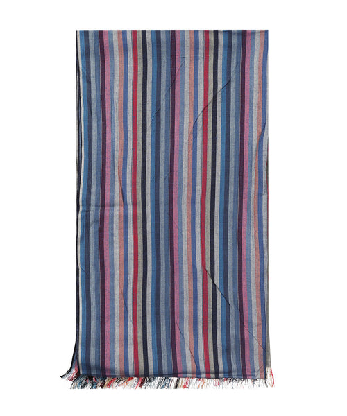 Streep Sjaal | Blauw