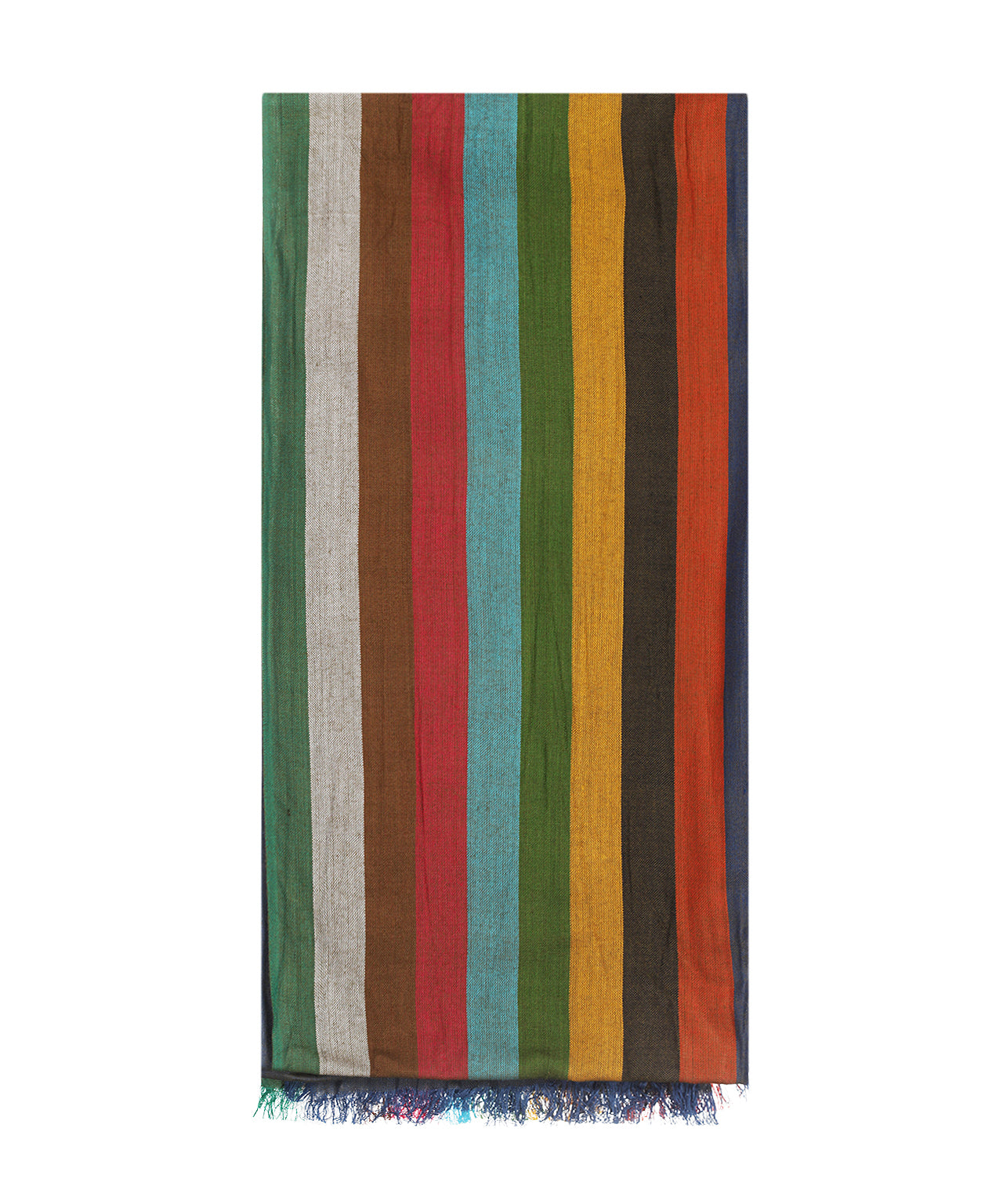 Striped Scarf | Blue