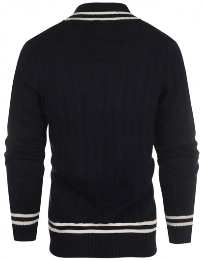 Cricket Pullover v-neck | Navy Blue