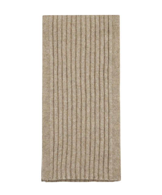 Rib Scarf 165X16 | Beige