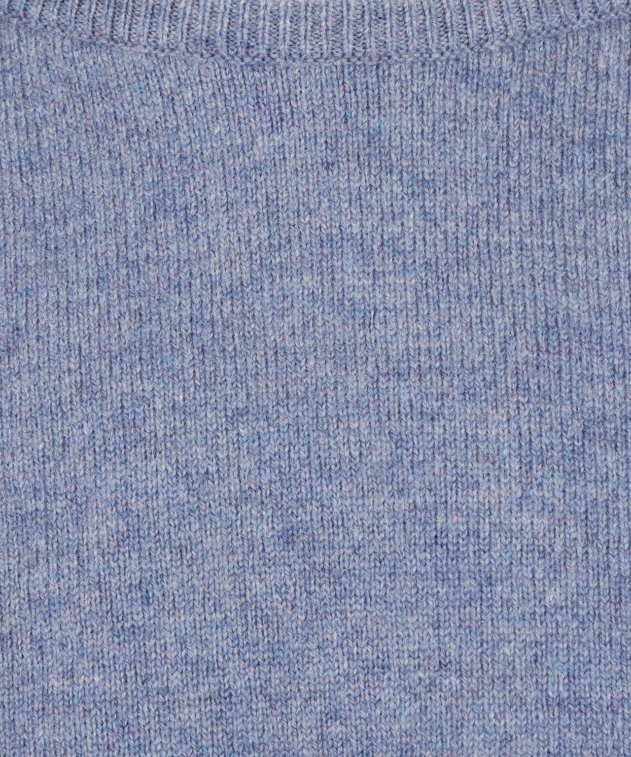 William Lockie Round Neck Lambswool *Sale* | Blue Lovat
