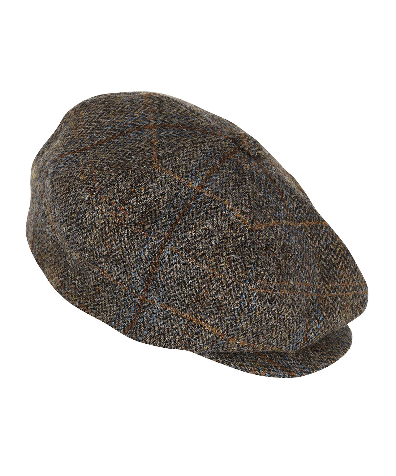 Ballon Tweed Cap | Groen Melange Tweed