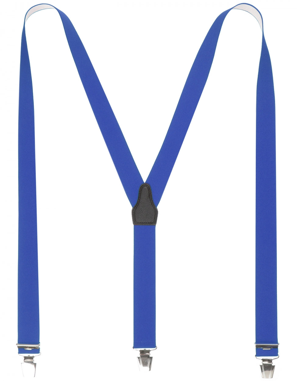 Elastische Hosenträger mit Clips | Blau