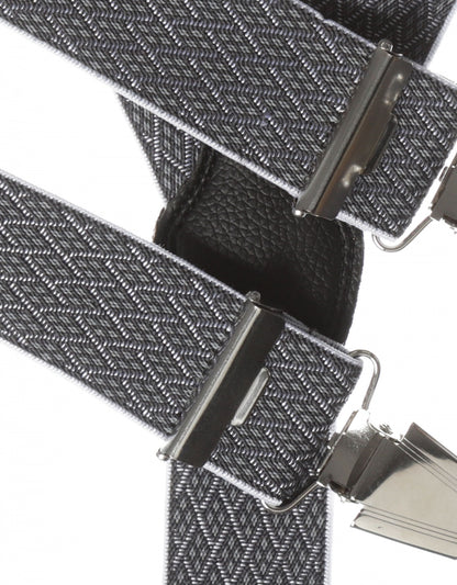 Bretels Clips Design | Grijs Structuur
