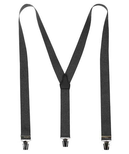Designer-Hosenträger mit Clips | Grau