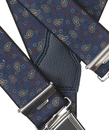 Bretels Clips Design | Blauw Print