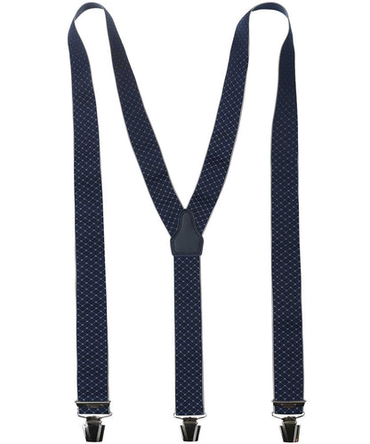 Designer-Hosenträger mit Clips | Blau