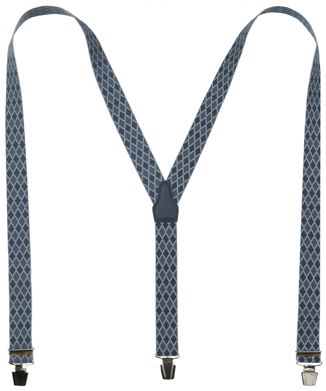 Designer-Hosenträger mit Clips | Blau