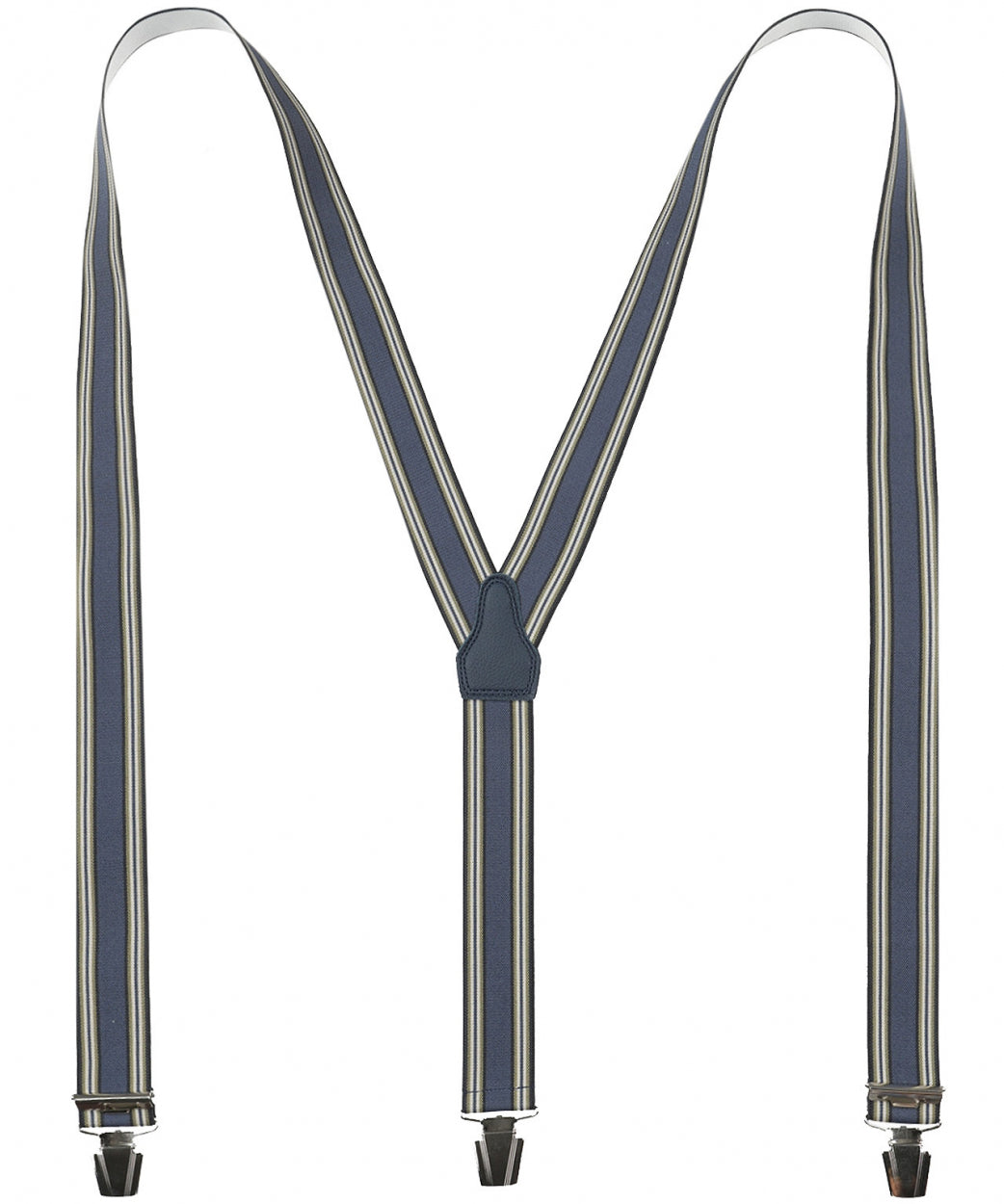 Designer-Hosenträger mit Clips | Blau