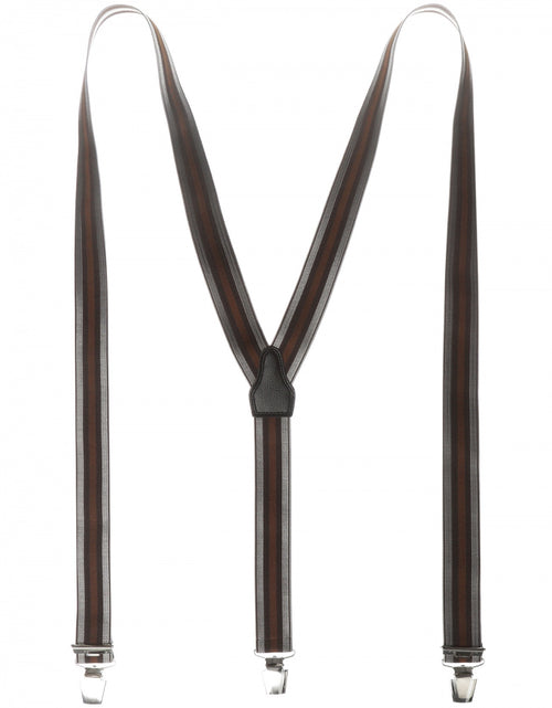 Design bretels met clips | Bruin