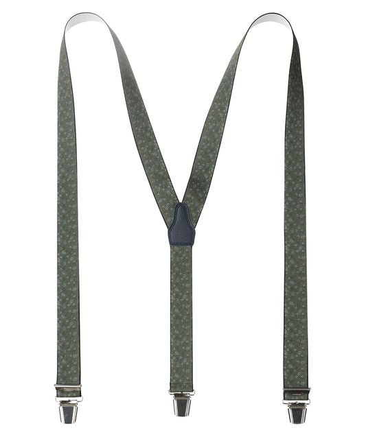 Bretels Clips Design | Groen Print