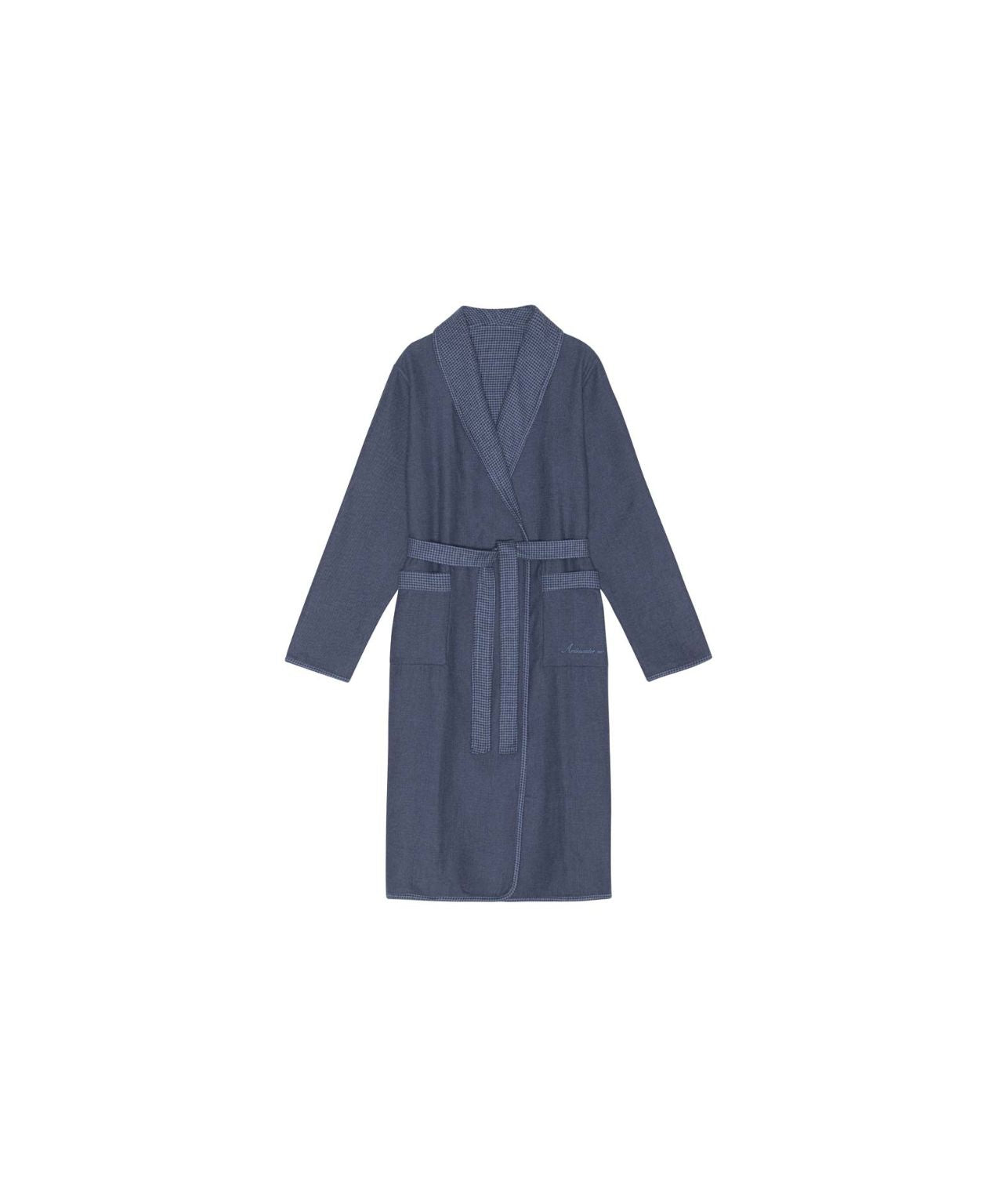 Wendbarer Bademantel | Blau