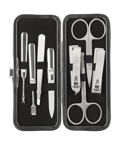 Maniküre-Set im Etui | Schwarz