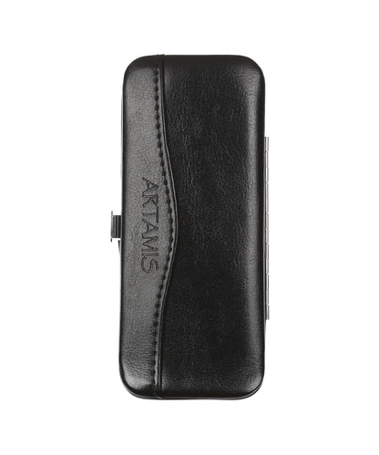 Maniküre-Set im Etui | Schwarz