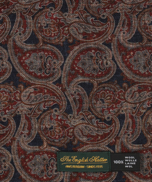 Dunne wollen sjaal | Blauw