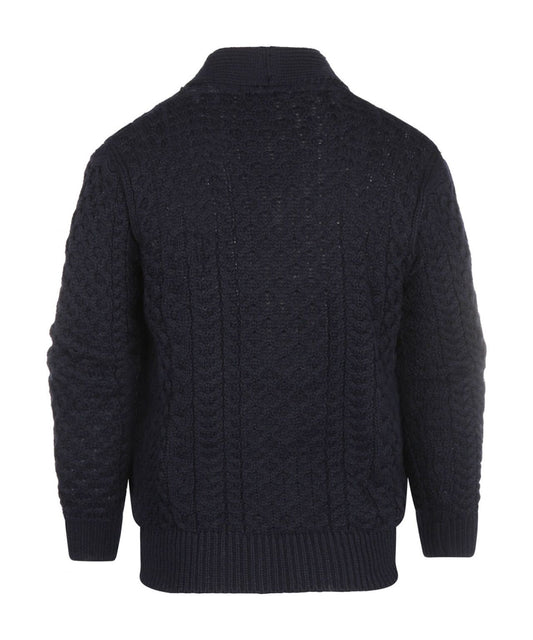 Aran Vest wol | Navy
