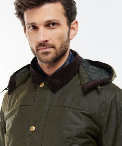 Wax jacket Hawthorn | Groen