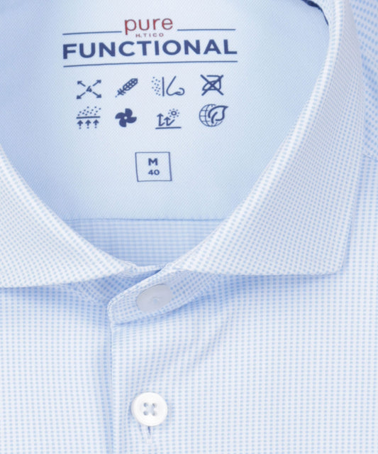 Pure Functional Shirt | Plain Light Blue