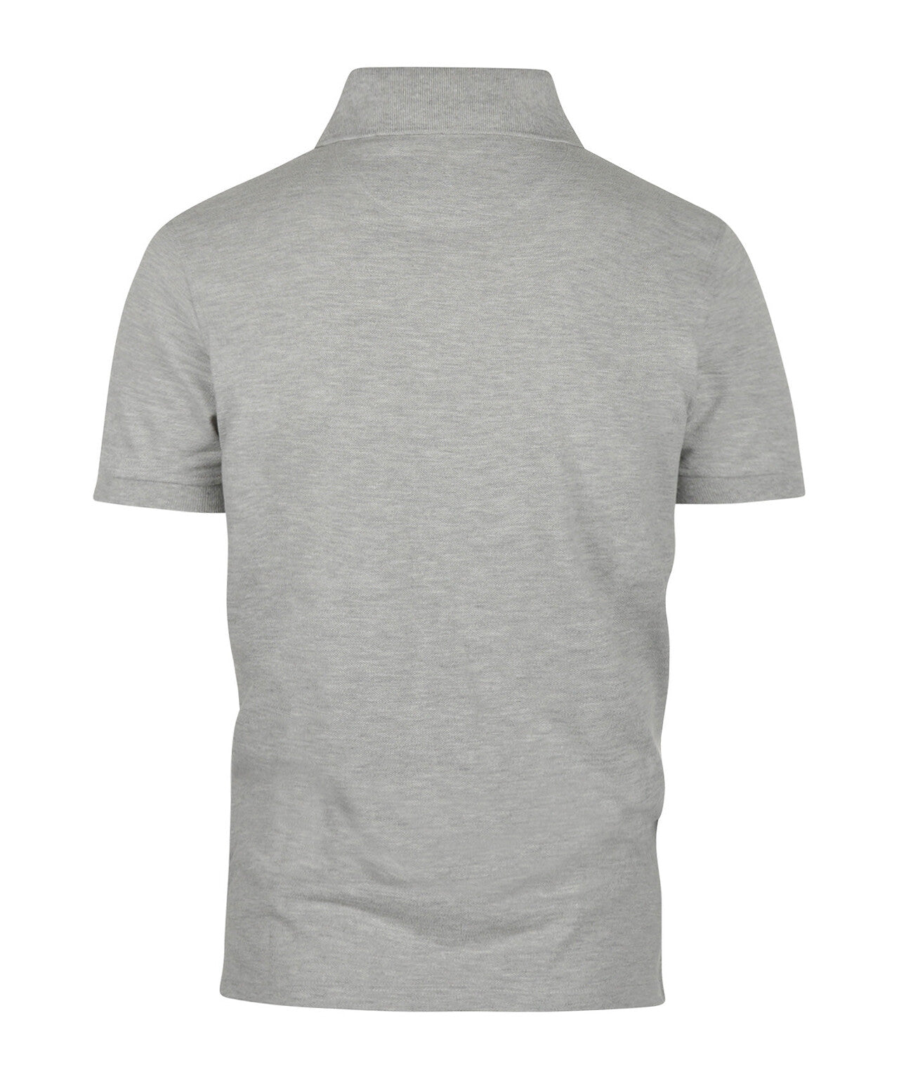 Kurzärmeliges Piqué-Poloshirt | Grau