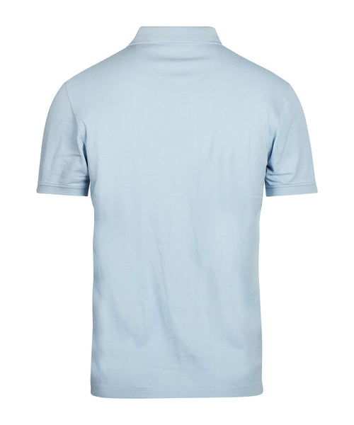 Polo piqué korte mouw | Blauw