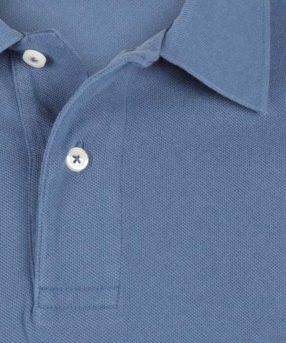 Polo pique short sleeve | Blue