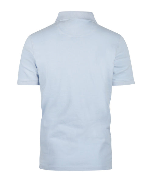 Polo piqué korte mouw | Blauw