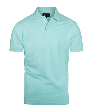 Polo piqué korte mouw | Blauw